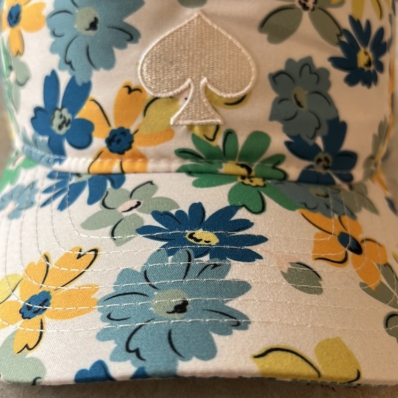 🎉HP🎉NWT Kate Spade Floral Printed Baseball Cap/Hat - Picture 3 of 9